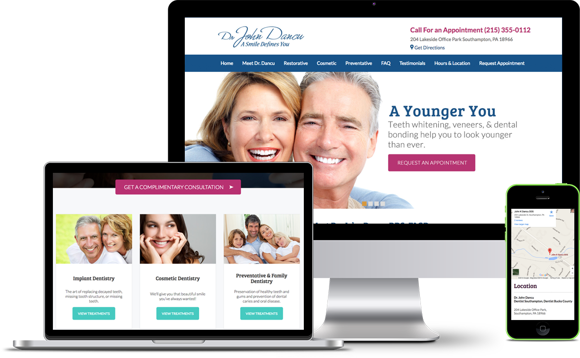 website design for dentists