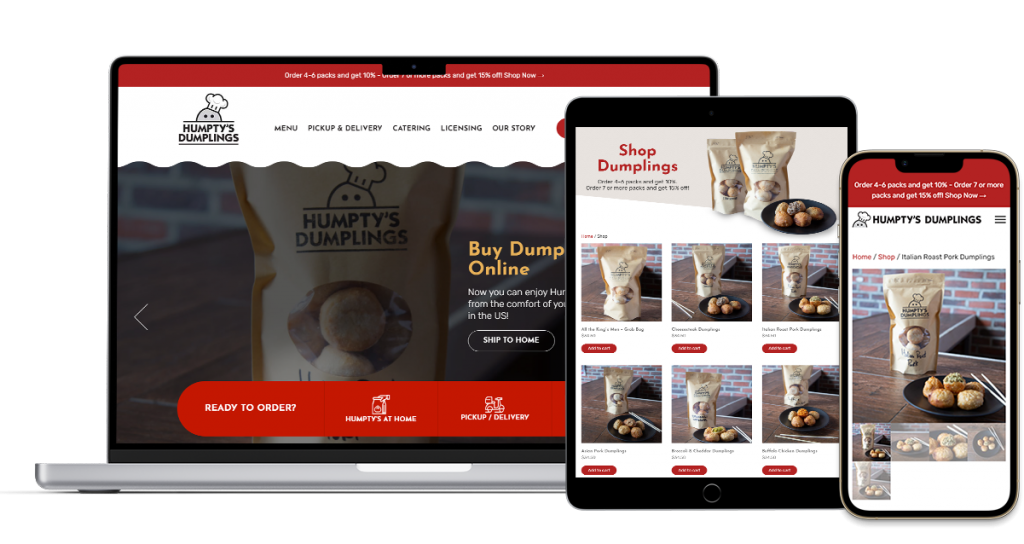food retail websites