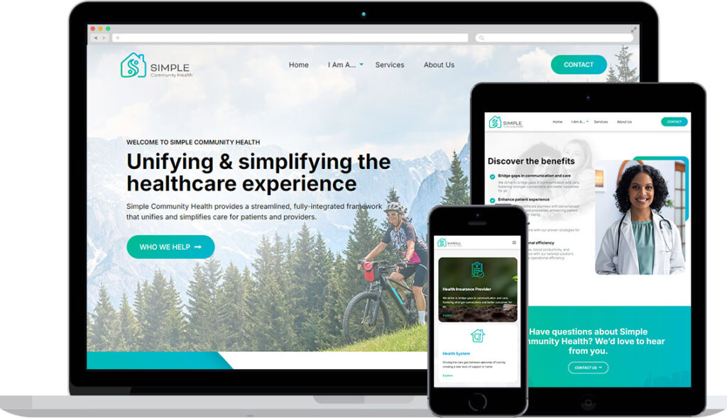 Health Care Website Designer