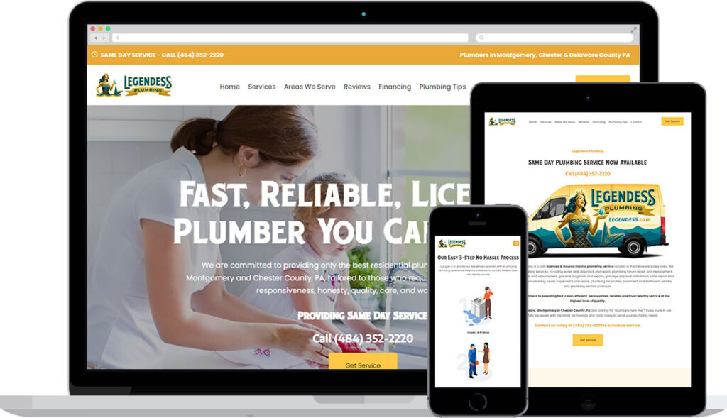 Plumber Website Design